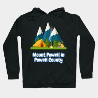 Mount Powell in Powell County Hoodie
